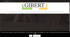 Desktop Screenshot of gibert-traitement-bois.fr